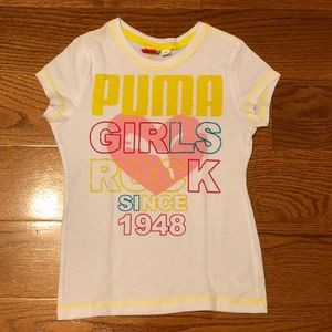 Girls Puma Athletic Top